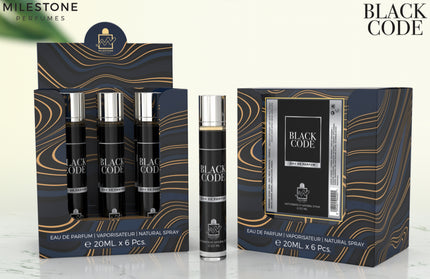 Milestone Black Code Eau De Parfum 20ml