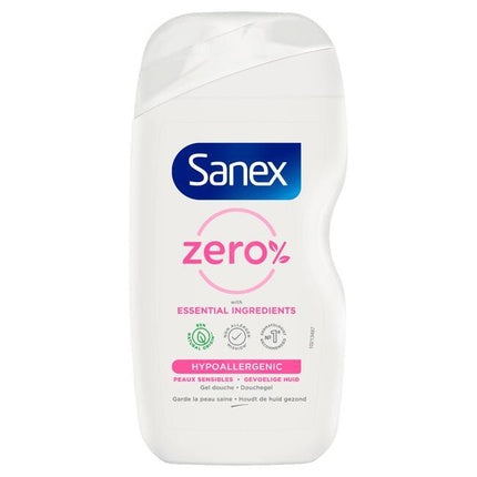 Sanex Shower Gel Zero Percent Sensitive Skin Gentle Formula For Sensitive Skin