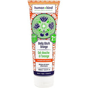Human+Kind Orange Body Wash 2 in 1 with Coconut Oil 8.45 fl oz/250 ml