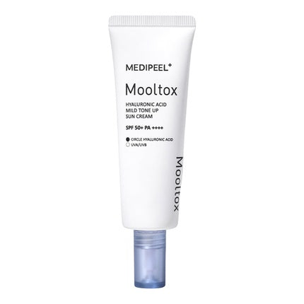 Medi-Peel Hyaluronic Acid Aqua Mooltox Mild Tone Up Sun Cream Spf 50+ 50 Ml