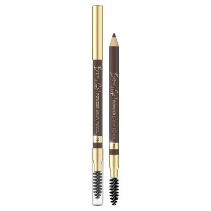 Eveline Brow & Go! Powder Eyebrow Pencil 02 - Perfect For Defining And Filling Eyebrows