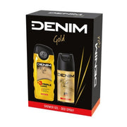 Denim Gold Duo Gift Set Deodorant Spray 150ml and Shower Gel 250ml