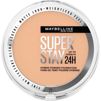 Maybelline New York Hybrid Powder Foundation Long-Lasting Coverage