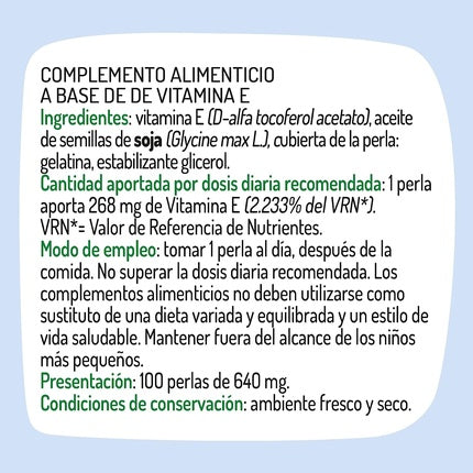 Granero Vitagran E 400IU 100 Pearls