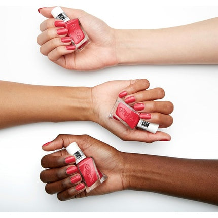 Essie Gel-Like Nail Polish Lasts Up To 15 Days with Flex.e Gel Technology No Chipping Glass-Like Shine Vegan Formula Gel Couture 470 Sizzling Hot 13.5ml