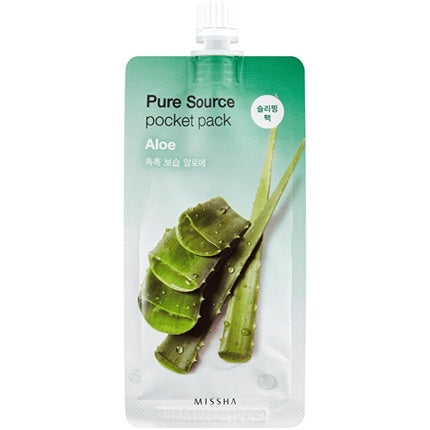 Missha Aloe Vera Pure Source Hydrating Night Mask Pocket Pack 10 Ml
