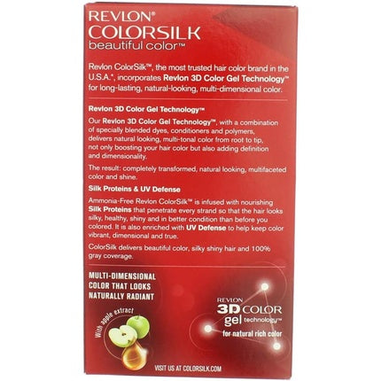 Revlon ColorSilk Hair Color 54 Light Golden Brown 1 Each