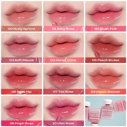 Lip Potion Balmy Rose Creamy Hydrating Rosy Lip Tint with Subtle Glow