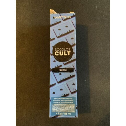 Matrix SoColor Cult Semi-Permanent Haircolor Retro Blue 4 fl oz