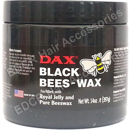 Dax Black Bees - Wax Fortified With Royal Jelly And Pure Beeswax 397g