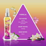 So...? Women's Vanilla Body Mist Fragrance Spray 100ml