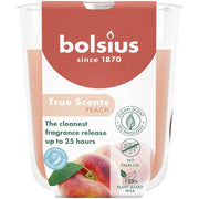 Bolsius Fragrance Glass 80/73 True Scents Peach