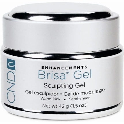 CND Brisa Nail Polish Semi Sheer Pure Pink 14g