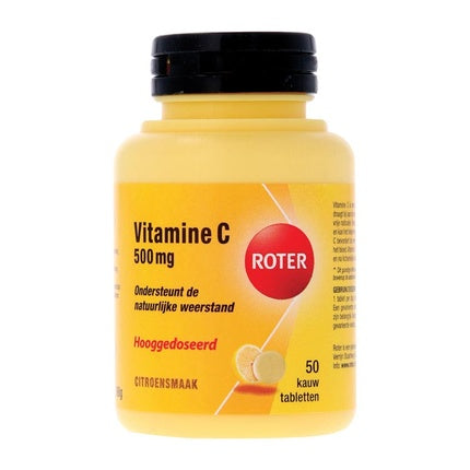 Roter Vitamin C Lemon 500mg Chewable Tablets