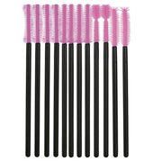 Killys Silicone Brushes For Eyelashes And Eyebrows - 12 Pieces