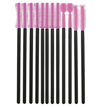 Killys Silicone Brushes For Eyelashes And Eyebrows - 12 Pieces