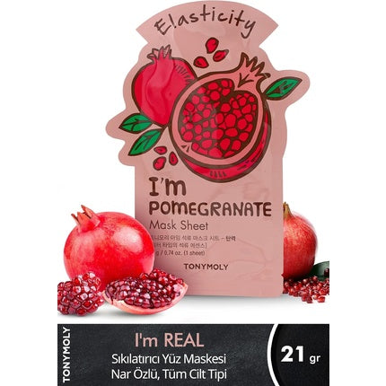 TONYMOLY I'm Pomegranate Elasticity Real Sheet Mask