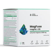Aura Herbals Magfuse Magnesium + B6 30 Sachets