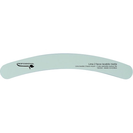 Double-Sided Gray Banana File Medium Grit 150/22