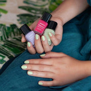 Jessica Phenom Vivid Colour Nail Polish Long-lasting Gel-like Nail Polish without UV Lights Pistachio 14ml