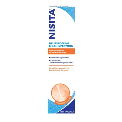 Nisita Nasal Irrigation Mild Hypertonic Jetspray For Effective Nasal Care
