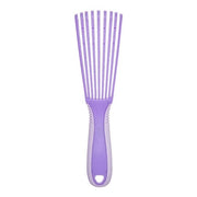 Red By Kiss 9 Row Glide & Define Detangling Brush Flexible Purple