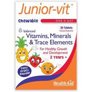 HealthAid Junior-VIT Chewable Multivitamins 30 Vegetarian Tablets
