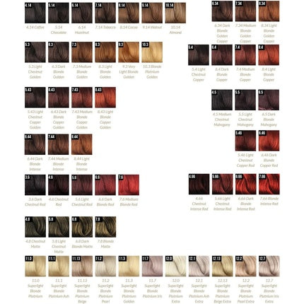 Fanola Hair Coloring Cream 6.34 Dark Blonde Golden Copper 100ml