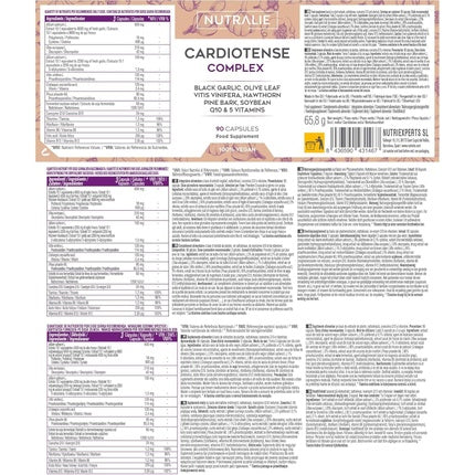 Black Garlic Complex 11250mg Hawthorn Olive Leaf Capsules for Heart Health