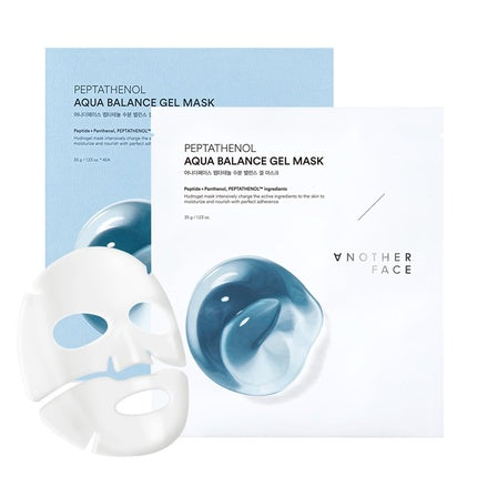 Anotherface Peptathenol Aqua Balance Mask Overnight Deep Hydrating - Pack of 4