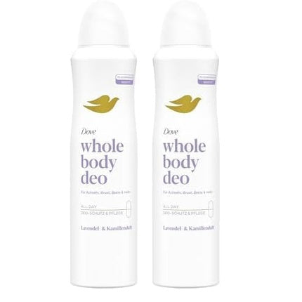 Dove Whole Body Lavender & Chamomile Deodorant Spray 0% Aluminum Salts