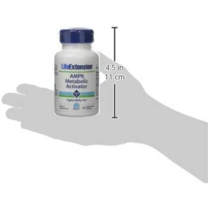 Life Extension Ampk Metabolic Activator 30 Vegetarian Tablets