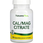 Nature's Plus Cal Mag Citrate Vegetarian Capsules 90