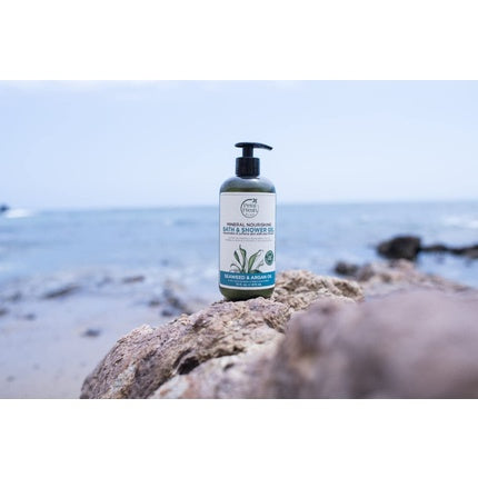 Petal Fresh Pure Mineral Nourishing Bath & Shower Gel Seaweed & Argan Oil 16 Ounce