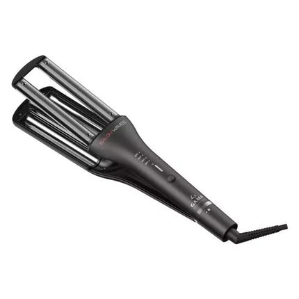 Ga Ma Hair Curler Pc5009 - Salon Curl Waves With Led Silk In Black And Silver