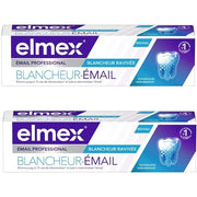 Elmex Professional Enamel White Toothpaste 75ml - Pack of 2