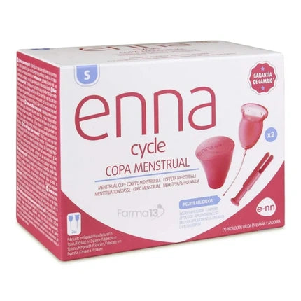 Enna Enna Cycle Menstrual Cup Size S 2 Units Applicator