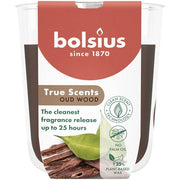 Bolsius Fragrance Glass 80/73 True Scents Oud Wood