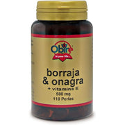 Borage & Evening Primrose 500 Mg. 110 Pearls With Vitamin E