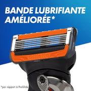Gillette Proglide Power for Men 8 Blades Refills for Comfortable Shaving