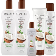 BioSilk Silk Therapy with Natural Coconut Oil Leave-In Treatment for Hair and Skin 167ml