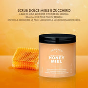 Perlier Honey Body Scrub Sweet Honey and Sugar Body Scrub 500g - Made in Italy