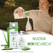 Dermomed Eco-Refill Hand Soap Cream Liquid Purity with Hyaluronic Acid 900ml Aloe Vera