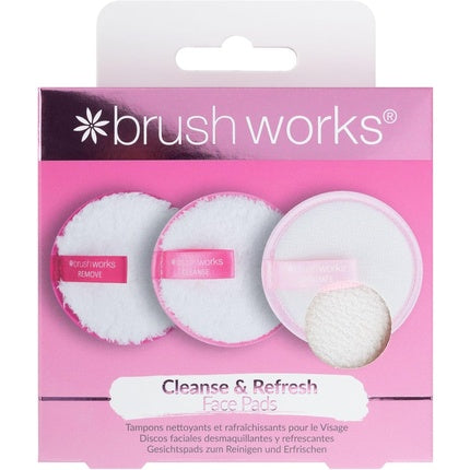 Brushworks Cleanse & Refresh Face Pads