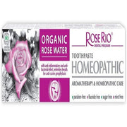 Toothpaste Homeopathic Care Aromatherapy with Organic Rose Water 65ml