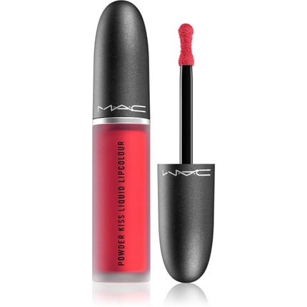 MAC Cosmetics Powder Kiss Liquid Lipcolour in Escandalo - Matte Liquid Lipstick, 5 ml
