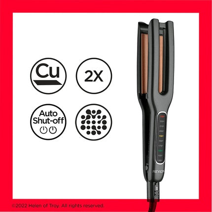 Revlon Double Straight Hair Straightener Black