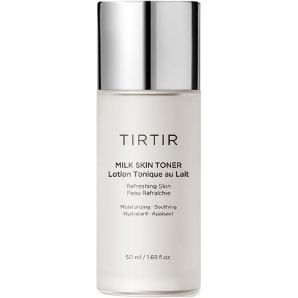 TIRTIR Milk Skin Rice Toner Deep Moisturizing Hydrating Toner for Face with Niacinamide Ceramide Rice Bran Extract 1.69 Fl Oz