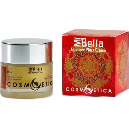 Cosmoetica MiBella Face & Neck Cream Certified Organic Natural and Detoxifying Skincare 50ml