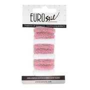 Eurostil Hair Mini Hair Ties Pink White Pack Of 9